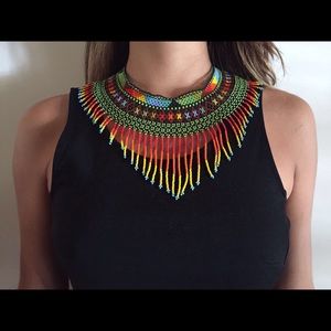 Beautiful handmade beaded necklace 💥🌙